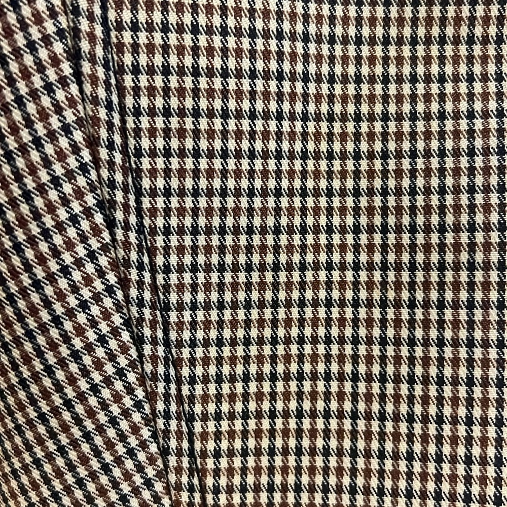 Max Studio houndstooth cropped military bomber jacket - Picture 5 of 5